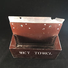 Load image into Gallery viewer, Boeing 747 Wet Towel Caddy from Cockpit of Retired Airliner
