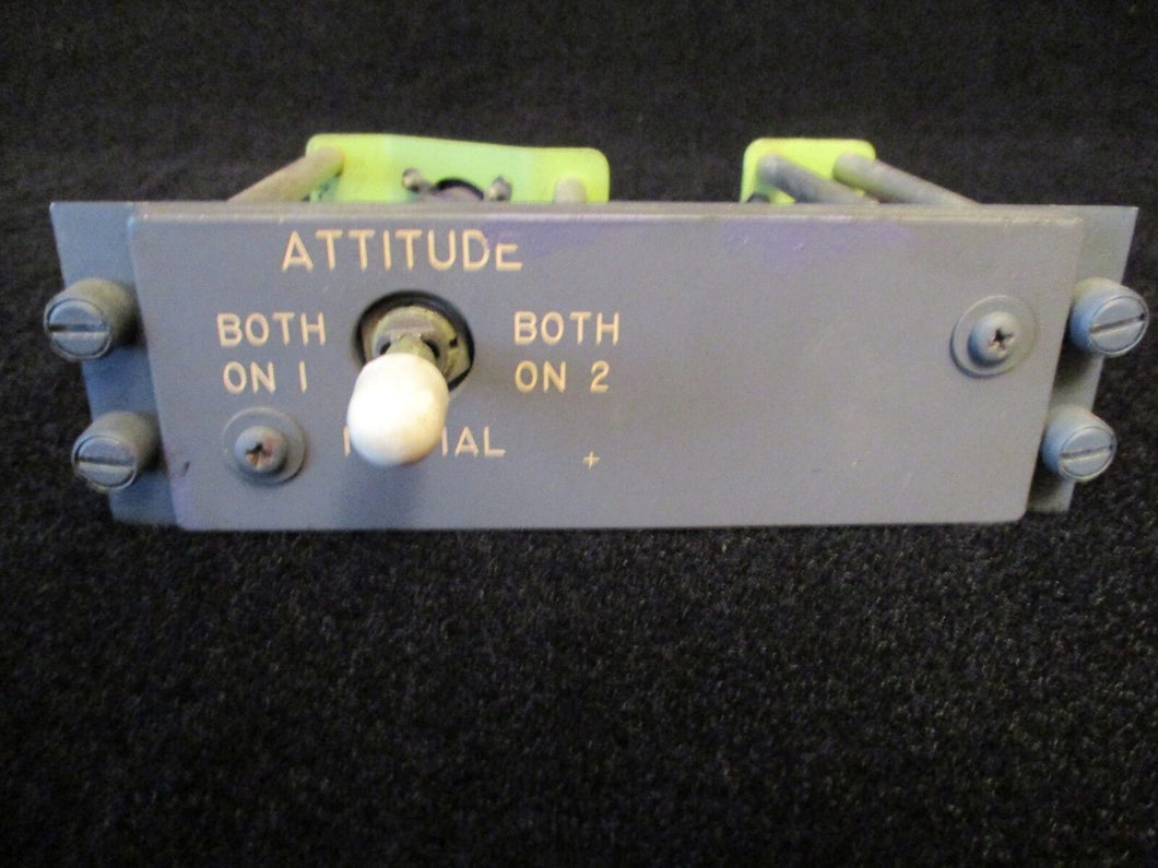 B737 Attitude Selector Panel from overhead of Retired Boeing Airliner