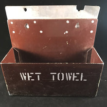 Load image into Gallery viewer, Boeing 747 Wet Towel Caddy from Cockpit of Retired Airliner
