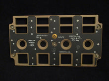 Load image into Gallery viewer, Hydraulic Pumps Panel Light Plate from a Retired 747-400 Cockpit
