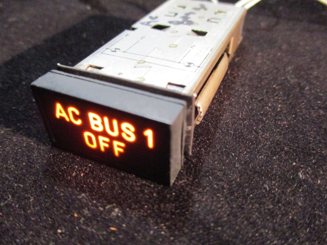 Korry AC BUS 1 Annunciator from a Retired Airbus Airliner