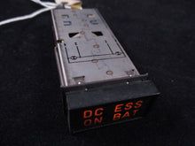 Load image into Gallery viewer, DC ESS ON BATT Korry Annunciator from a Retired Airbus Airliner
